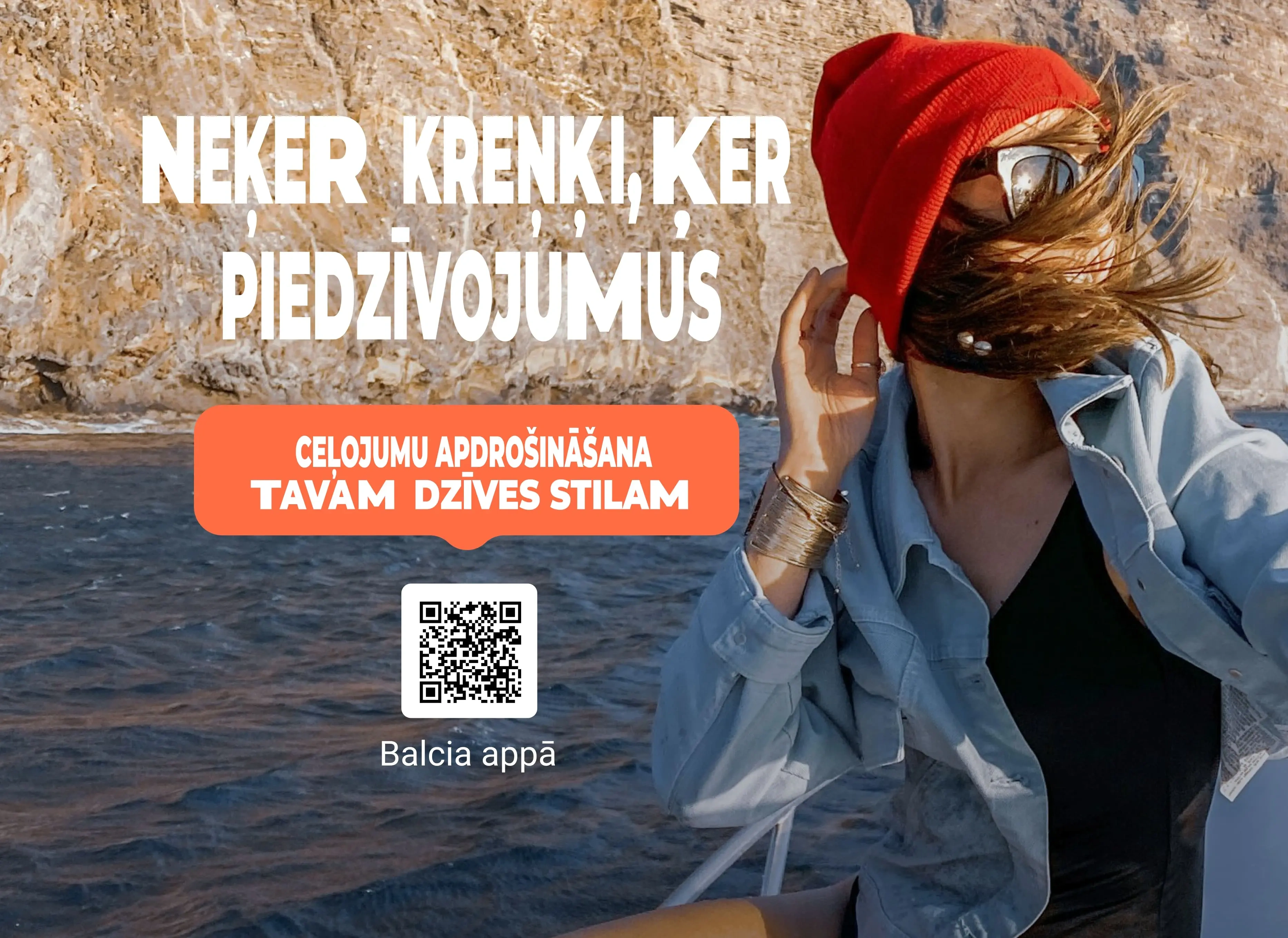  Balcia ceļojumu apdrošināšana ceļotājiem!