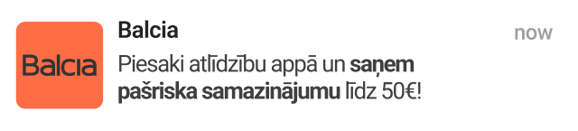 Balcia APP virsraksts